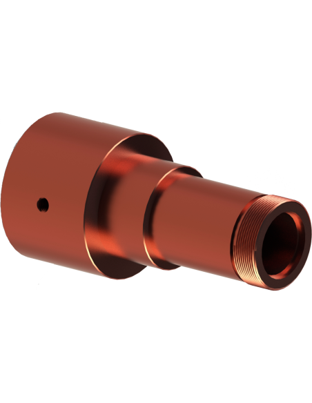 Support guide cuivré pour l'axe oscillent. EOT-3 Machine de découpe USM