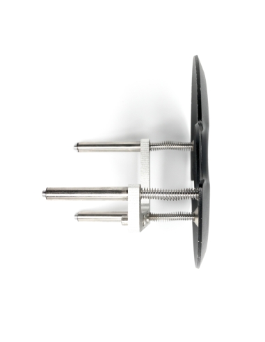 Platillo deslizante negro para los cabezales de corte  Tz-P / Tz-T-P / TZ-P-Pu / TZ-P-No. Para máquinas Investronica