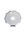 PRODUCTO EXCLUSIVO HITACS -  Cuchilla decagonal HM 41 mm de Ø compatible para máquina Bullmer de corte automatizado