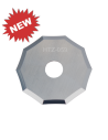 Humantec 40 mm diameter decagonal knife / HTZ-059 / compatible with Humantec automatic cutter