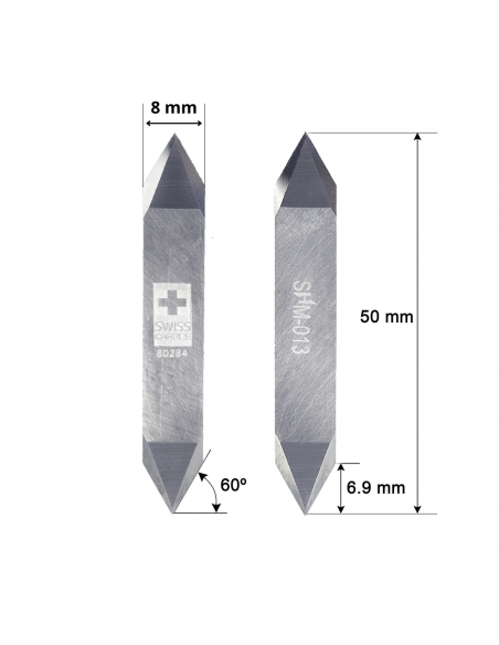 SUPER METAL DURE (SHM) Colex T00313 / SHM-013 / Z11 / 01033925 / pour machine de découpe automatique Colex