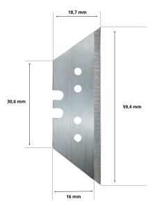 Nóż Trapezowe Summa 500-9825 / Z73 / 5005572 / HTZ-073 /  kompatybilny z automatyczną obcinarką Summa 2