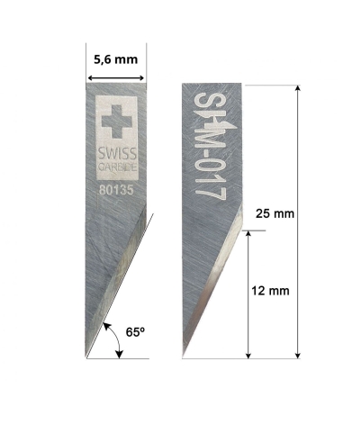 Lâmina de METAL SUPER DURO (SHM) Lectra Z17 / 3910307 / SHM-017 / compatível para a máquina de corte automatizada Lectra