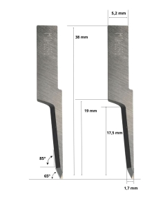 Nóż Biesse 01043068 / HTA-03596 / kompatybilne z automatem do cięcia Biesse 2