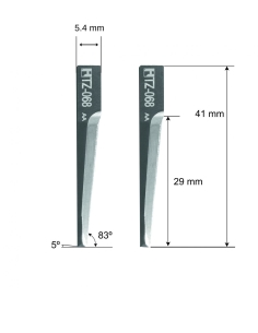5204301 HTZ-068 HTZ68 Balacchi Z-68 Balacchi Z68 cuchilla Balacchi 2