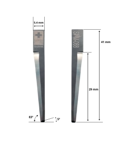 Lame en SUPER METAL DURE (SHM) iECHO Z68 / 5204301 / SHM-068 / Lame SHM pour machine de découpe automatique 2