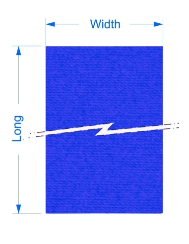 Zund LC-2400 - 1100x2500x4 mm / Nastro di taglio ad alta densità per tavolo statico