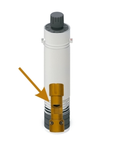 Porte-lame excentrique de Type 3 pour lame 0,63 mm avec outil fixe tangentiel  / 3960324 / pour machines Investronica 2