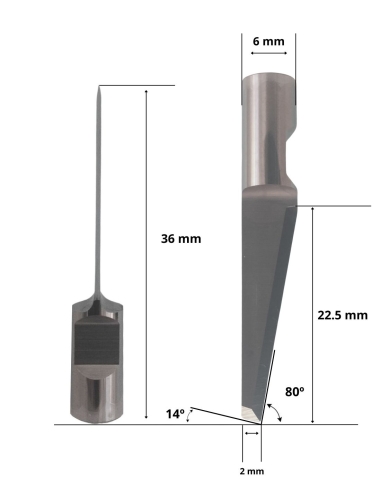 Lama Aristo HTAR-7265 / 000007265 / 000007598 / compatibile per macchina da taglio automatizzata Aristo