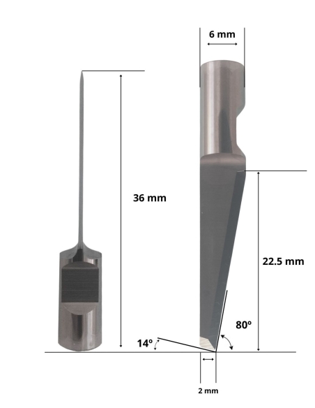 Messer Aristo HTAR-7265 / 000007265 / 000007598  / kompatible Klinge für Aristo Schneidemaschine