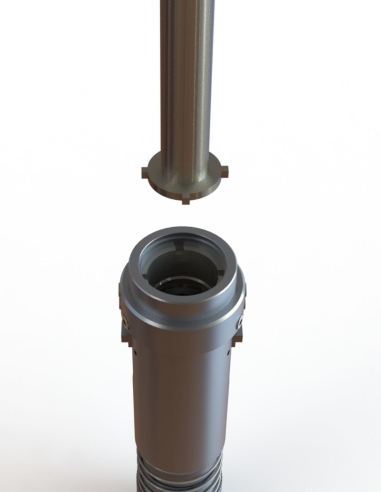 Instrument pour dévisser l'écrou interne de l'outil POT-40