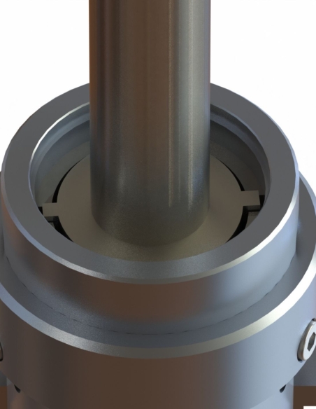 Instrument pour dévisser l'écrou interne de l'outil POT-40