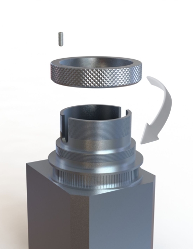 Tool low stop position ring - TZ Module  / Zünd automated cutting machines