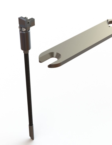 Útil doble para herramienta EOT-250 / 2023-003-040 / máquinas de corte automatizado Zünd