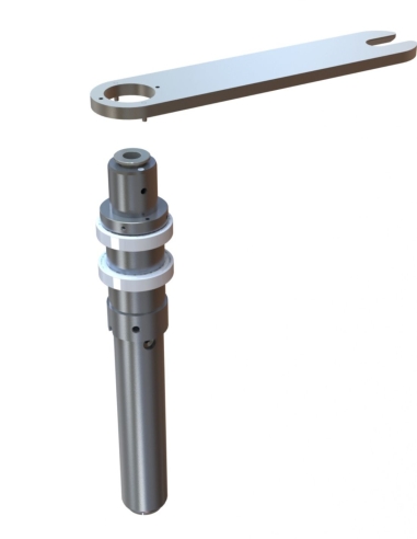 Ferramenta dupla para ferramenta EOT-250 / máquinas de corte automatizadas Zünd