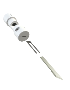 Adaptador para cuchilla Z46 (HTZ-046 / SHM-046) para el portacuchillas Tipo 1 y UCT / 2023-003-057 / para máquinas de corte Zünd 2