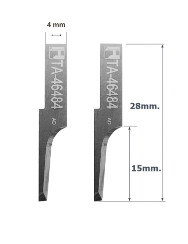 Lectra blade 01046484 / HTA-46484 / compatible for Lectra automated cutting machine