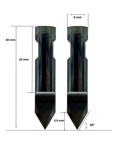 Cuchilla Esko Kongsberg G34094458 / BLD-DR8160 / HTE-8160D compatible para máquina Esko Kongsberg 2