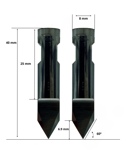 Esko Kongsberg lâmina G42447235 / BLD-DR8160 / HTE-BLDDR8160 compatível com Esko Kongsberg máquina