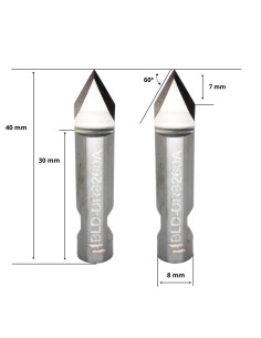 Cuchilla ESKO G42461996 - BLD-DR8260A  / HTE-BLDDR8260A / compatible para máquina ESKO de corte automatizado 2