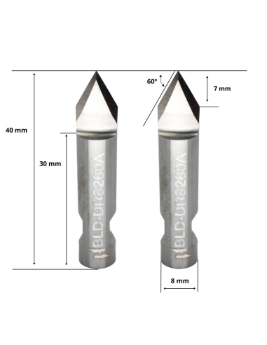 Lama ESKO G42461996 - BLD-DR8260A  / HTE-BLDDR8260A /  compatibile per macchina da taglio automatizzata ESKO