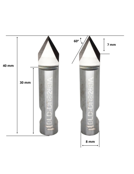 Lâmina ESKO G42461996 - BLD-DR8260A / HTE-BLDDR8260A / compatível com a máquina de corte automatizada ESKO