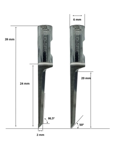 Cuchilla Esko Kongsberg G42441642 / BLD-SR6303 / HTE-6303 compatible para máquina Esko Kongsberg 2