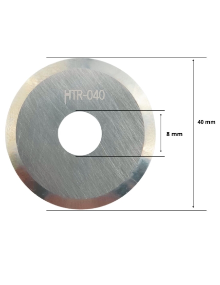 Lame circulaire Zünd HTR-040 / Lame HM Ø 40 mm compatible pour machine de découpe automatisée Zünd