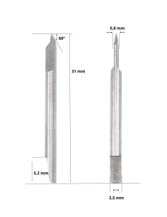 Lama Summa HTS-390550 / 390-550 / compatibile con plotter da taglio Summa 2
