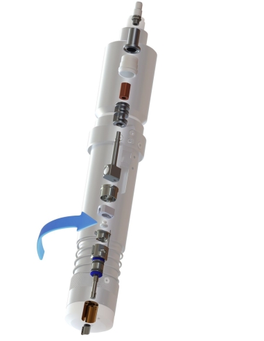 Válvula plástica para POT-40 / compatível com máquinas de corte automatizado Zünd