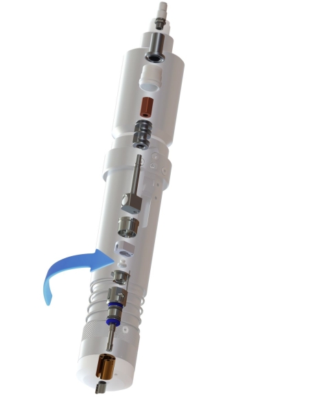 Válvula plástica para POT-40 / compatível com máquinas de corte automatizado Zünd
