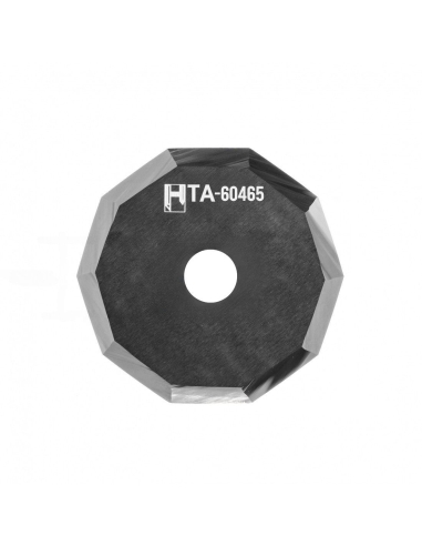 Lame Atom HTA-60465 / 01060465 / Lame décagonale HM pour machine de découpe automatique