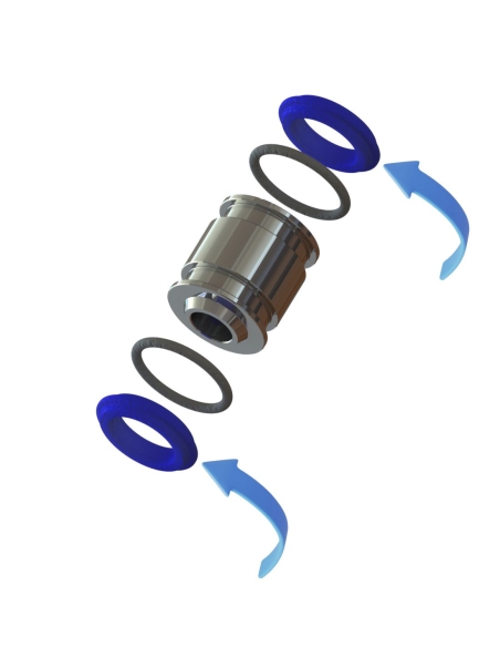 Joint de fermeture de manchon POT-40 / HOTPOT 4030 /  compatible avec les systèmes de coupe Zünd