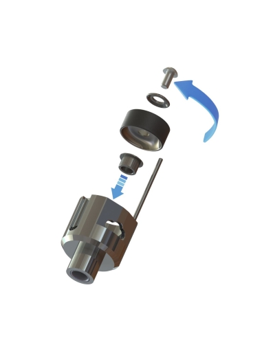 Primary plunger screw POT-40 / 9031440 / compatible with Zünd cutting systems