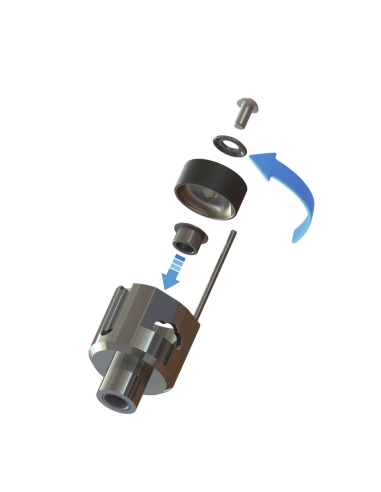 Rondelle d'expansion du piston POT-40 / HOTPOT4024 / compatible avec les systèmes de coupe Zünd