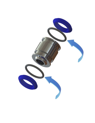 POT-40 Transition Block O-Ring / 1802NBR70 / compatible with Zünd cutting systems