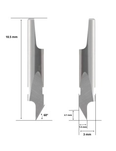 iEcho Blade Z5 / 3910117 / HTZ-005 / Compatible knife for iEcho automated cutting machine 2