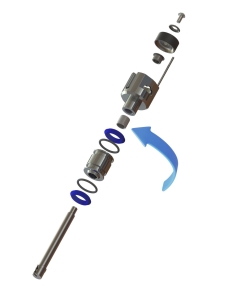 Tuleja cierna POT-40 / kompatybilny z systemami cięcia Zünd 2