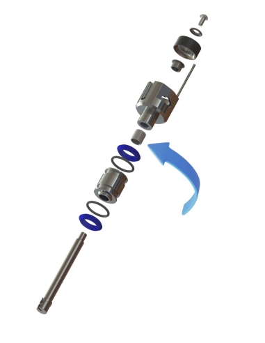 POT-40 friction bush / compatible with Zünd cutting systems