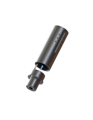 Pasador del buje de guiado del eje POT-40 / D63250220 / compatible con sistemas de corte Zünd