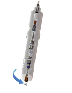 Vite di supporto guida per l'asse oscillante POT-40 / D9122520 / compatibile con sistemi di taglio Zünd 2