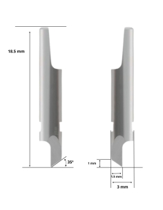 Ostrze iEcho E1 / 3910105 / HTZ-001 / Kompatybilne z automatyczną maszyną tnącą iEcho 2