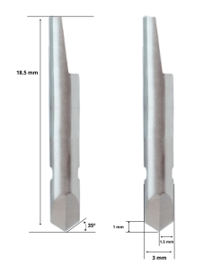 Lama Esko Kongsberg BLD-KC103 / 42458323 / HTZ-003 / compatibile per macchina da taglio automatizzata Esko Kongsberg 2