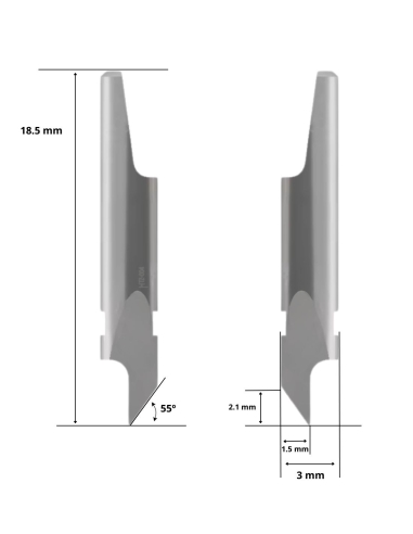Ostrze Gerber MCT KC4 / 895004 / HTZ-004 / kompatybilne z automatyczną maszyną do cięcia Gerber