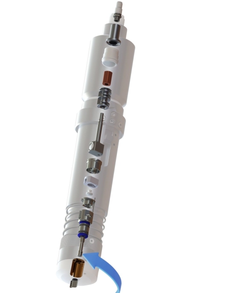 Puntera de amarre de cuchilla POT-40 / HTPOT4017 / compatible con sistemas de corte Zünd