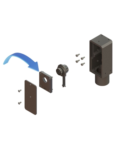 Coperchio posteriore eccentrico EOT-3 / HTEOT3007 / compatibile con i sistemi di taglio Zünd