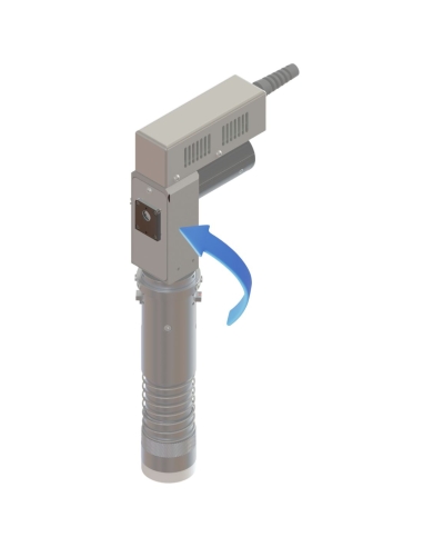 Cubierta trasera del excéntrico EOT-3 / HTEOT3007 / compatible con sistemas de corte Zünd