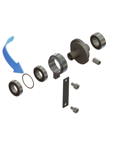 Séparateur de roulement excentrique EOT-3 / E03021004 / compatible avec les systèmes de découpe Zünd