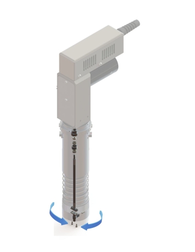 Vite del supporto lama EOT-3 / E03D9122505 / compatibile con sistemi di taglio automatizzati Zünd