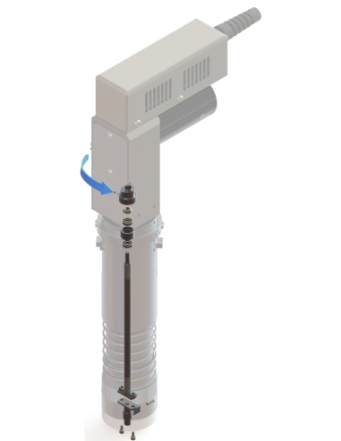 Set screw of the swing bar support for EOT-3 / E03D9130202 / compatible with Zund cutting systems